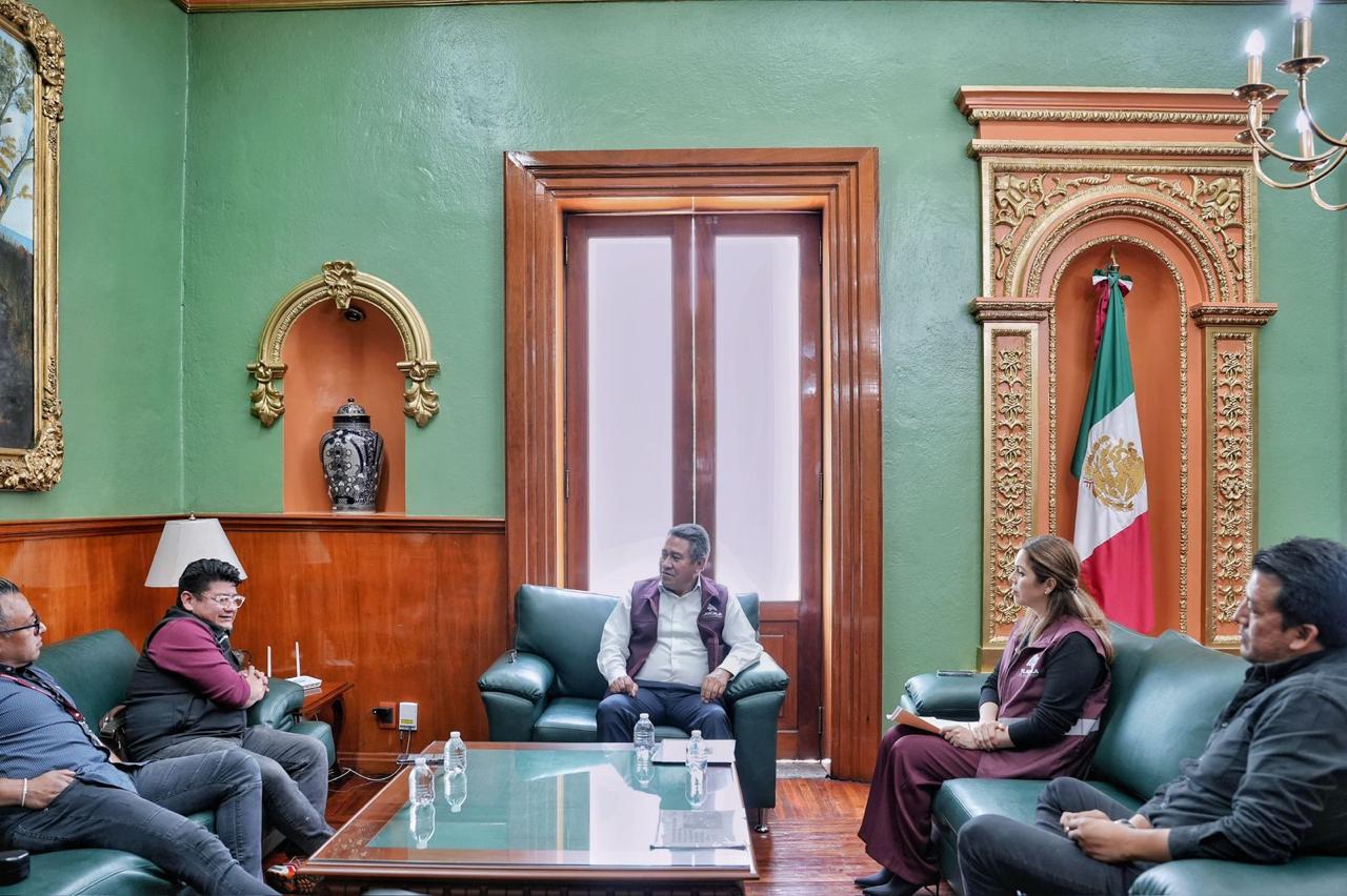 Alcalde Carlos López da continuidad a agenda hídrica del municipio de Tlaxcala